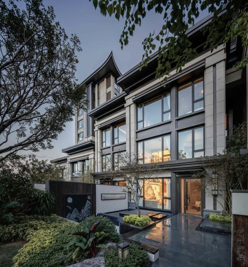 福州建發榕墅灣 一線江景 售樓處 別墅